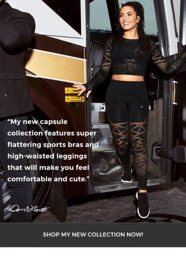 Demi Lovato for Fabletics Capsule Collection - Now Available!