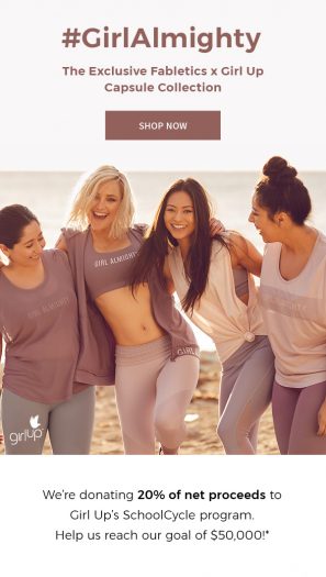 Fabletics x Girl x Up Capsule Collection!