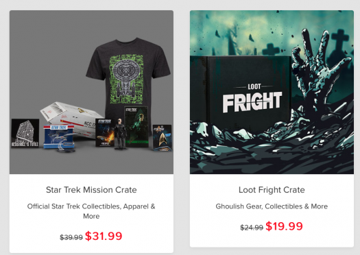 Loot Crate - 20% Off ALL CRATES