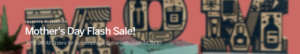 CrateJoy Mother’s Day Flash Sale – Save 30% Off Select Boxes!