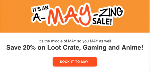 20% Off Loot Crate, Loot Anime & Loot Gaming