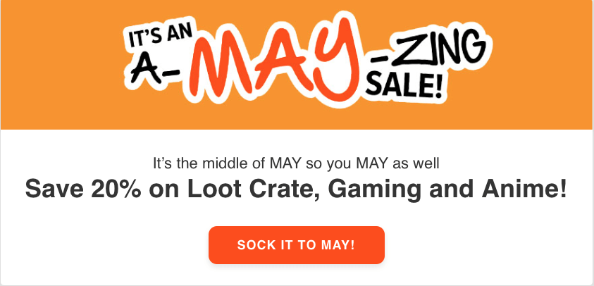 Read more about the article LAST DAY: 20% Off Loot Crate, Loot Anime & Loot Gaming