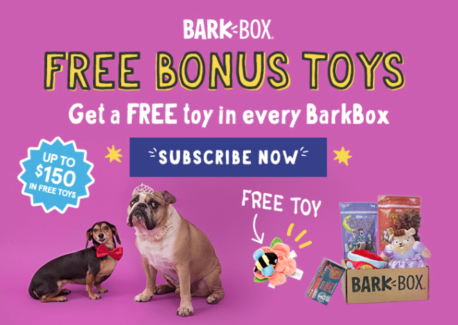 Read more about the article LAST DAY: BarkBox Coupon Code: Free Extra Toy Per Month