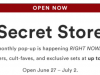 Julep Secret Store Now Open – July 2018