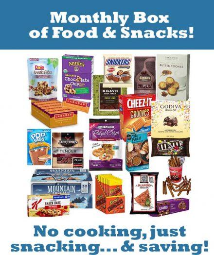 New Box Alert: Monthly Box of Food & Snacks