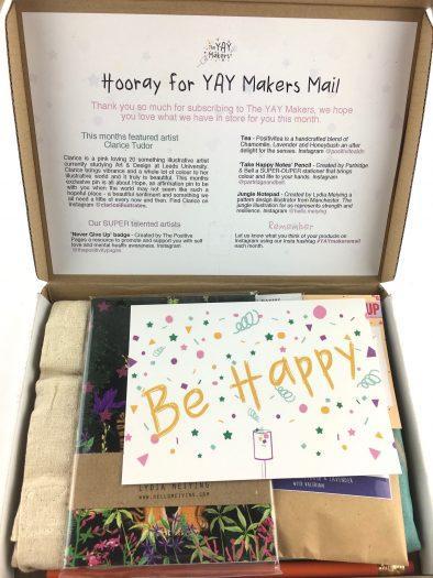 The Yay Makers Subscription Review - May 2018