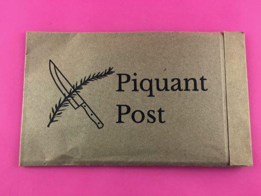 Piquant Post Review - May 2018