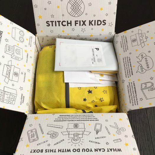 Stitch Fix Kids Review - July 2018