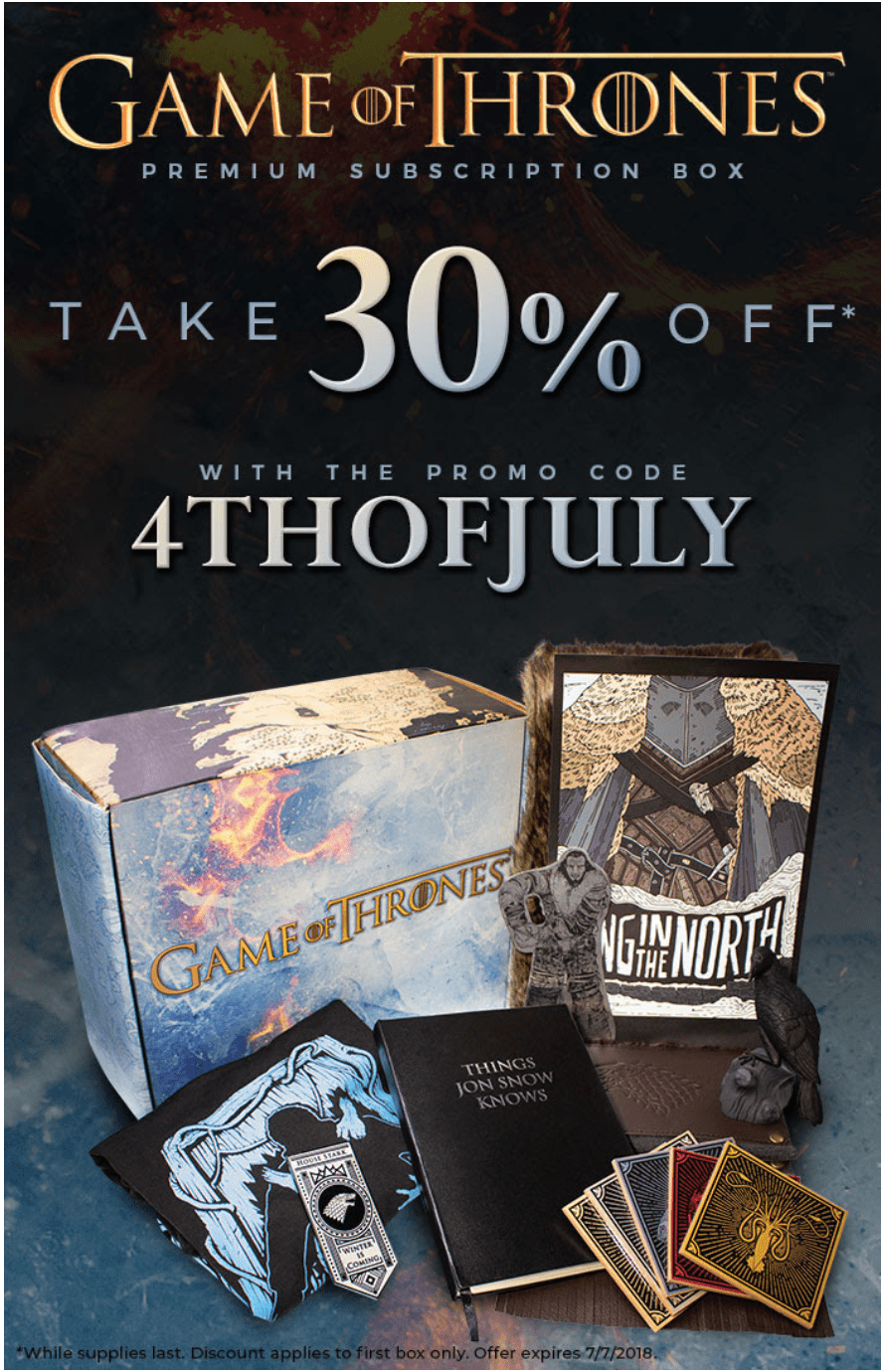Read more about the article Game of Thrones Coupon Code – Save 30%!