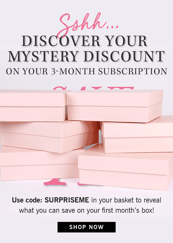 Read more about the article GLOSSYBOX Mystery Coupon Code on new 3-month subscriptions