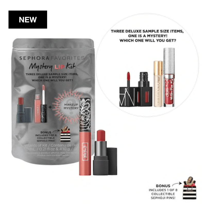 SEPHORA FAVORITES Mystery Lip Kit – On Sale Now + Coupon Codes