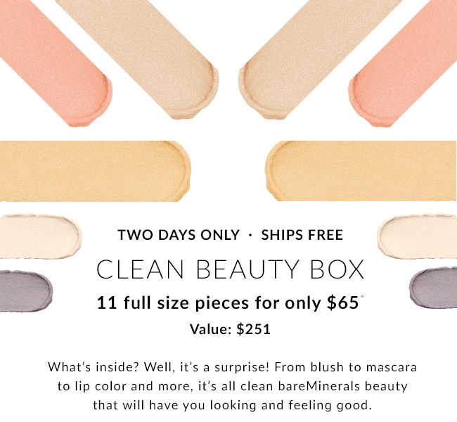 Read more about the article BareMinerals Clean Beauty Box – On Sale Now!