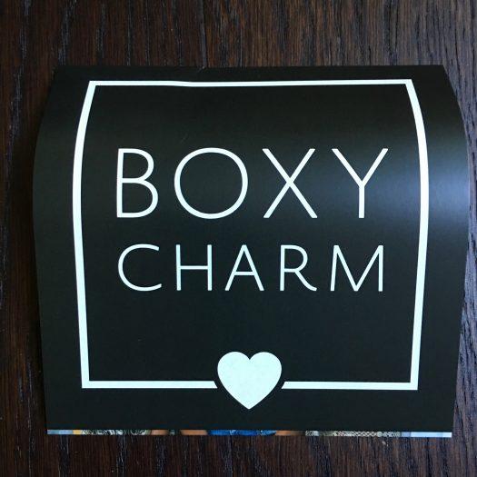 BOXYCHARM Subscription Review - September 2018