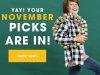 November 2018 FabKids Selection Time + New Subscriber Offer