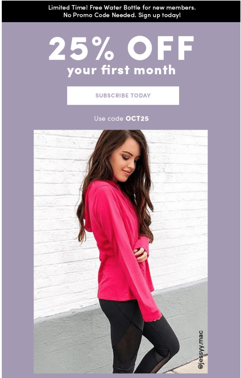 Ellie Coupon Code – Save 25% Off Your First Month + Free Water Bottle