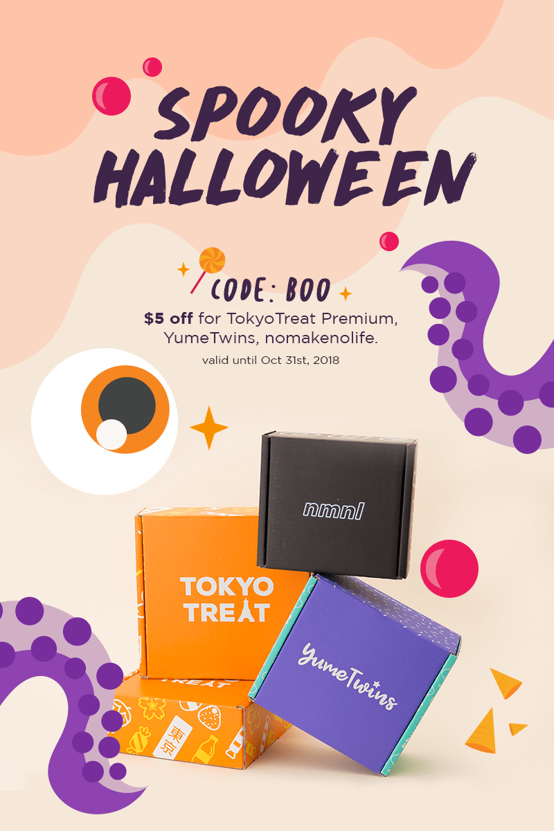 TokyoTreat, Yume Twins & nmnl Halloween Sale – $5 Off