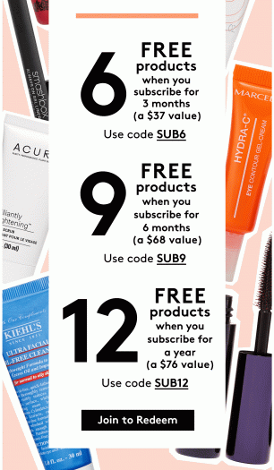 Read more about the article Birchbox Coupon – Up to 12-Free Samples with New Subscription