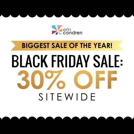Read more about the article Erin Condren Black Friday Sale – Save 30% Off EVERYTHING!