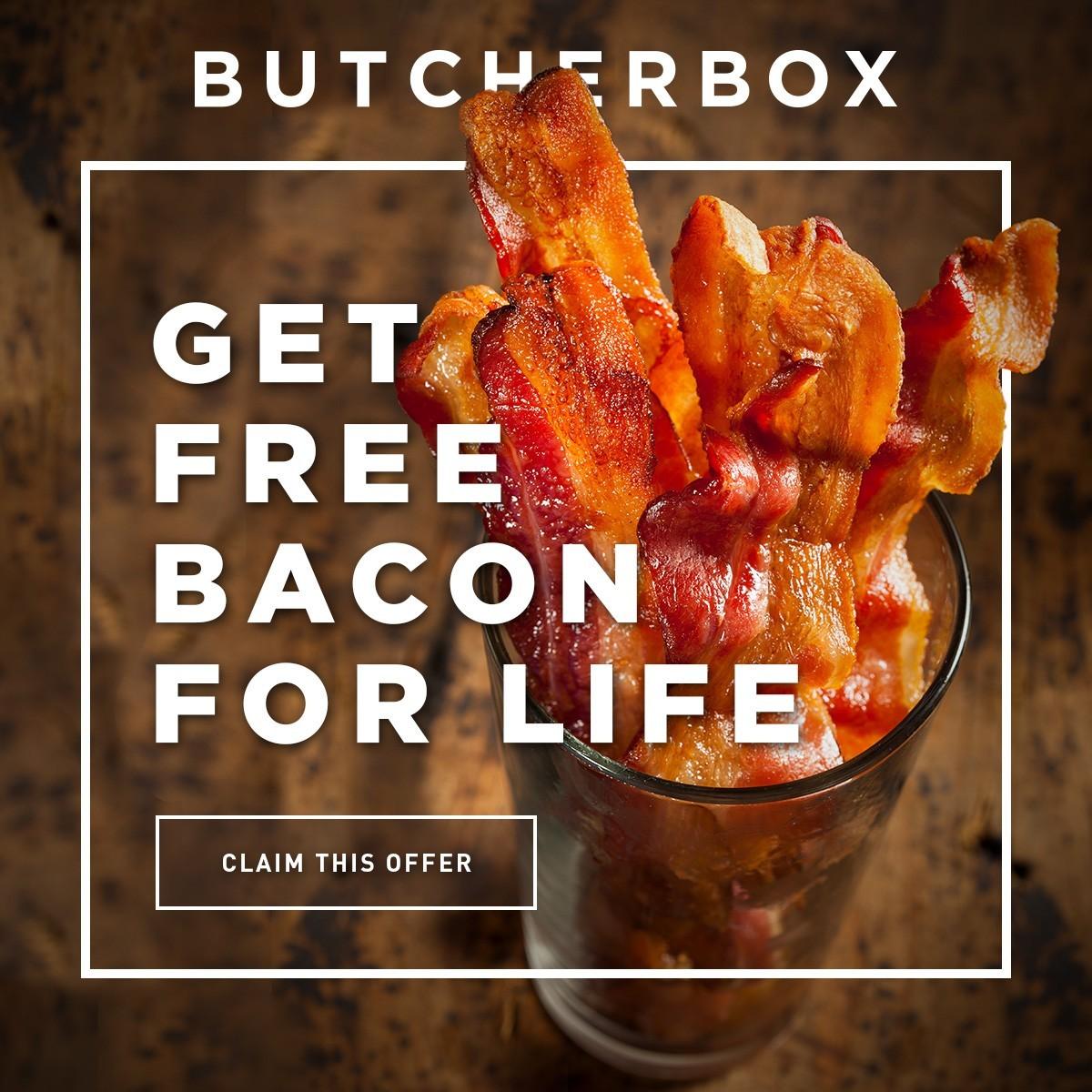 Butcherbox Coupon Code – Free Bacon for Life!
