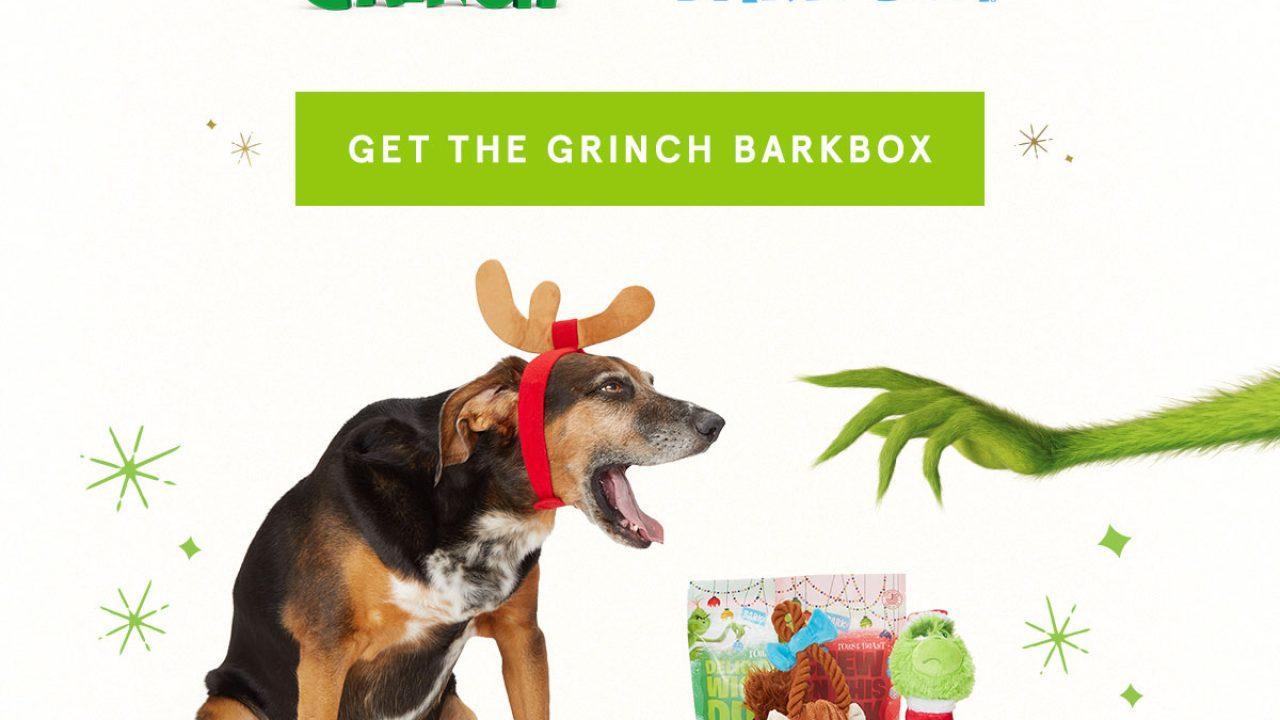 barkbox grinch box