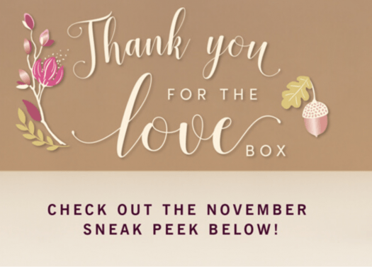 Read more about the article November 2018 GLOSSYBOX FULL Spoilers!