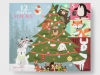 Women’s Woodland Critters 12 Days of Socks Advent Calendar – On Sale Now