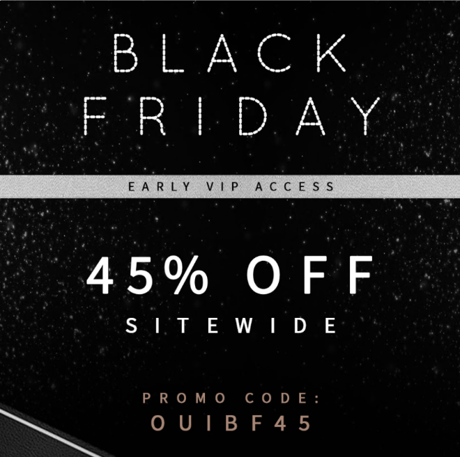Oui Please Black Friday Coupon Code – 45% Off Sitewide!