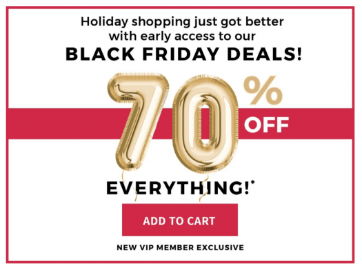 Fabletics Black Friday Sale - Save 70% Off EVERYTHING!