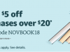 Amazon Black Friday Deal – $5 off $20 Book Purchase Coupon Code