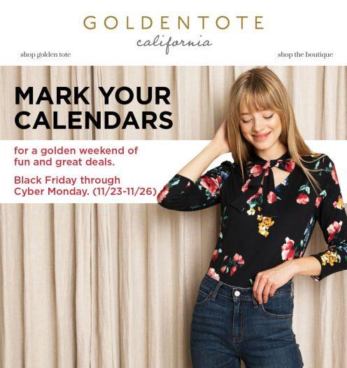 Read more about the article Golden Tote Black Friday Sneak Peek!