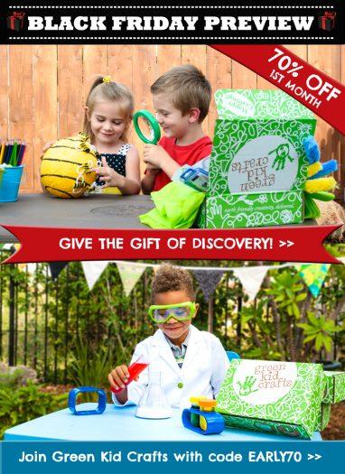 Read more about the article LAST DAY: Green Kid Crafts Early Black Friday Sale – Save 70% Off!