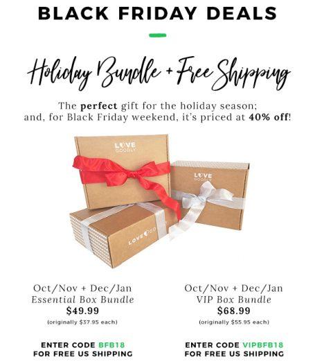LOVE Goodly Black Friday Sale – 40% Off + Free Shipping!