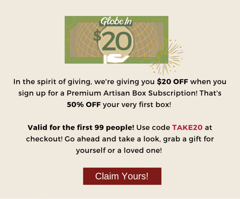 GlobeIn Save $20 Off Your First Box!