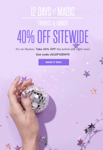 Read more about the article LAST DAY! Julep 12 Days of Magic – Day 6 – Save 40% Off!