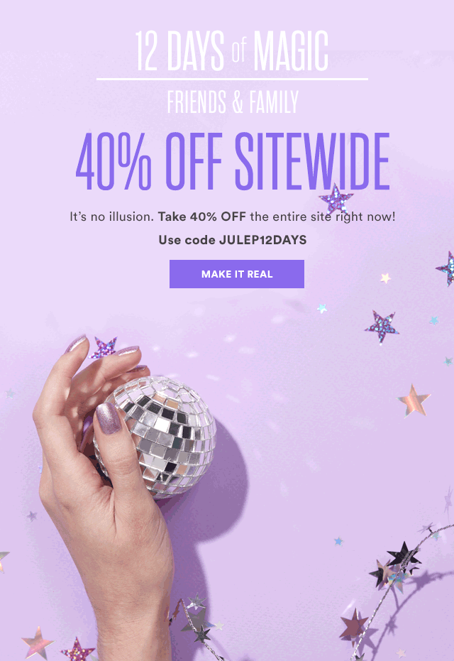 LAST DAY! Julep 12 Days of Magic – Day 6 – Save 40% Off!