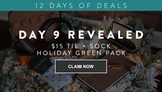Gentleman’s Box 12 Days of Deals – Day 9: $15 Holiday Tie & Sock Pack