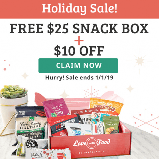 Read more about the article STILL GOING! Love With Food Holiday Sale – Save $10 + Free Box!