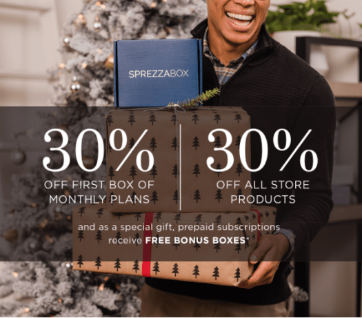 SprezzaBox Sale – Save 30%!