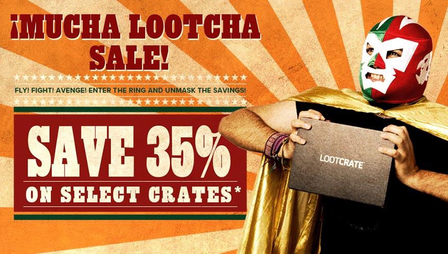 LAST DAY: Loot Crate Sale – Save 35% Off Select Crates!