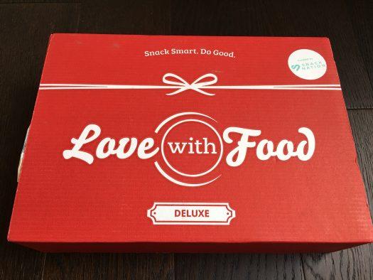 Love With Food Review + Coupon Code - November 2018 Deluxe Box