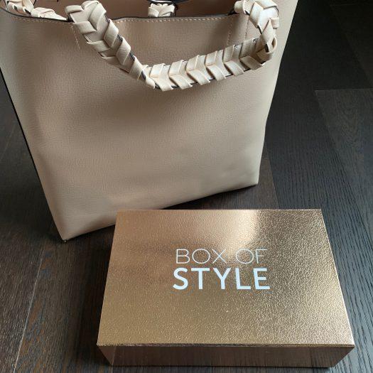  in a plain brown box with the actual Box of Style box and tote inside.