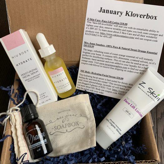 Kloverbox Review + Coupon Code - January 2019