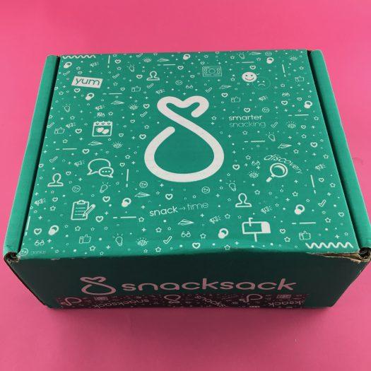 SnackSack Subscription Box Review - September 2018