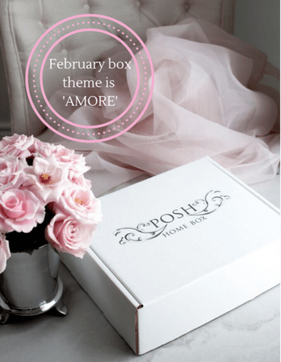Posh Home Box February 2019 Theme Spoiler!