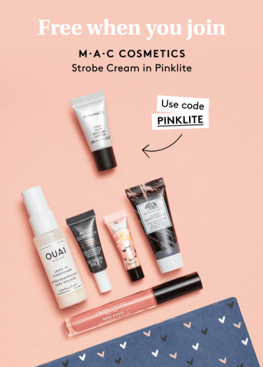 Birchbox Coupon - Free MAC Strobe Cream sample with New Subscriptions