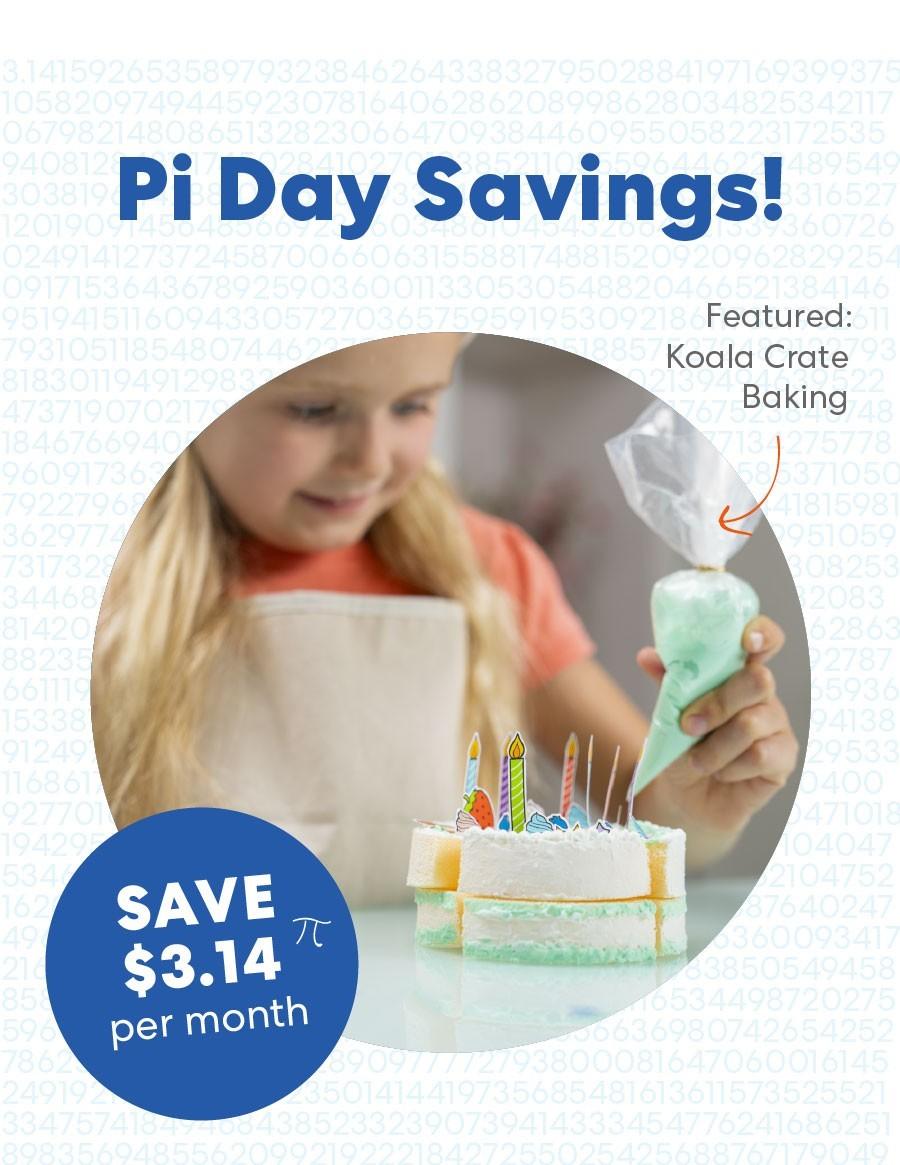 Read more about the article KiwiCo Pi Day Sale – Save $3.14 Per Month!