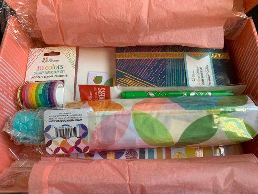 Erin Condren Seasonal Surprise Box Review - Spring 2019