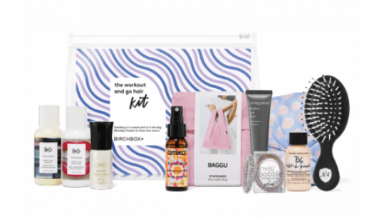 Birchbox – The Workout and Go Hair Kit  + Coupon Code!