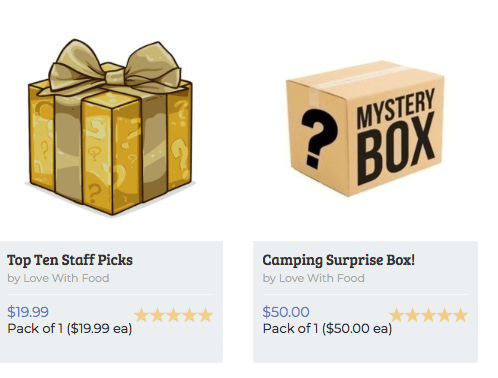 Love Food Mystery Box Sale! Subscription Box Ramblings