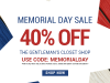 Gentleman’s Box Memorial Day Sale – Save 40%!